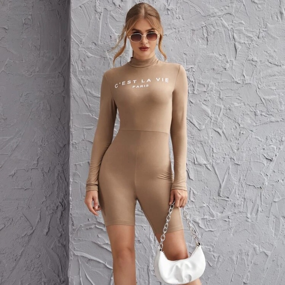 SHEIN Unitard Romper